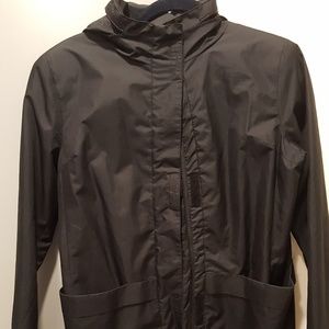 Di Man Black Rain Coat